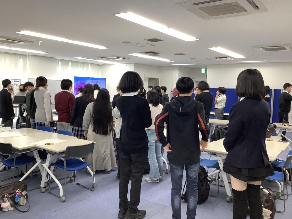 多くの生徒が参加した新入生歓迎会