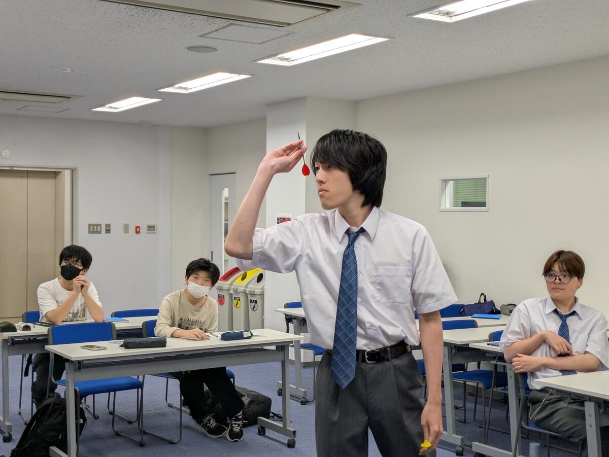 ダーツのみらかけに参加している翔太さん