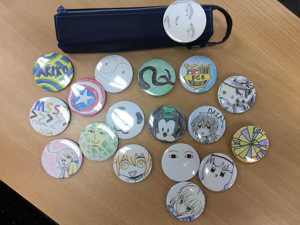 世界に一つだけ☆自分でデザイン～缶バッチづくり～（2019/04/27