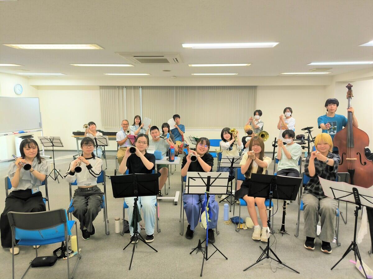 柏キャンパスにて4キャンパス合同練習を開催した時の様子