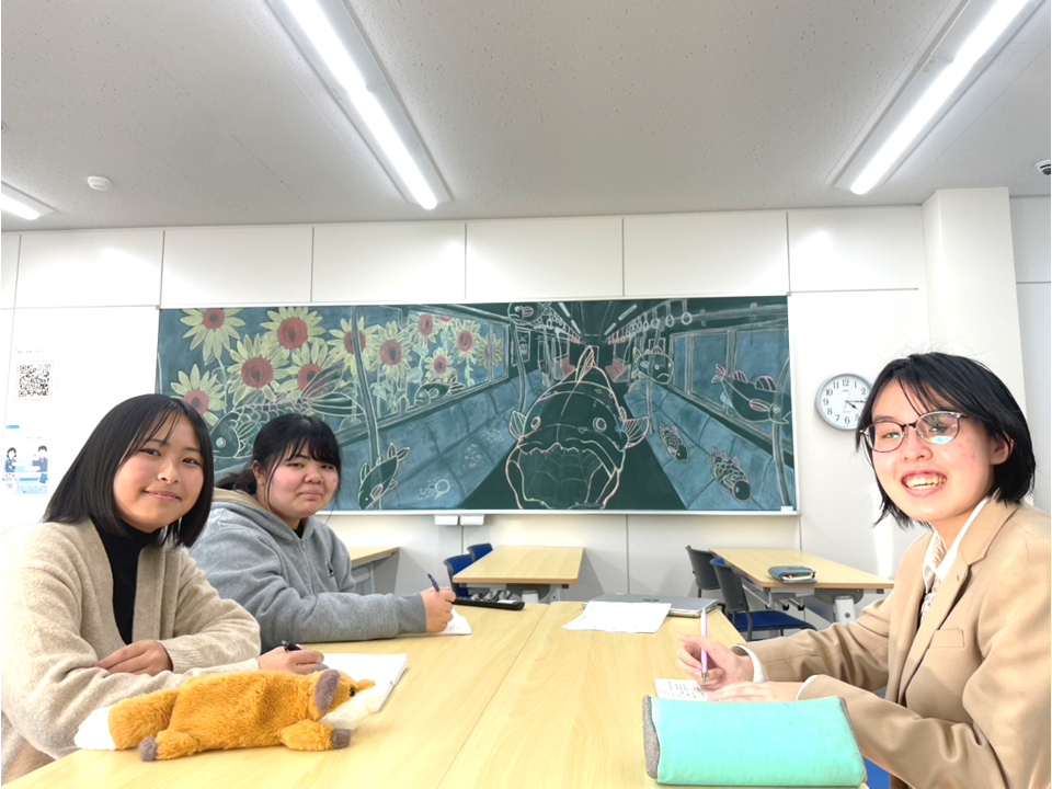 写真に映っているのは現2年生