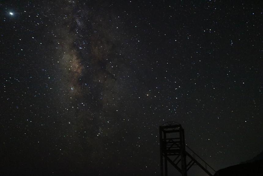 屋久島の夜空