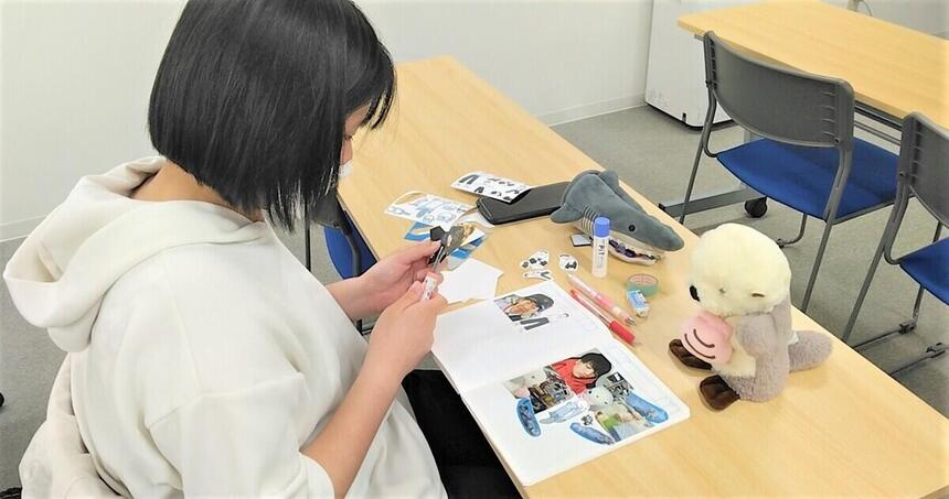 工作をしている生徒