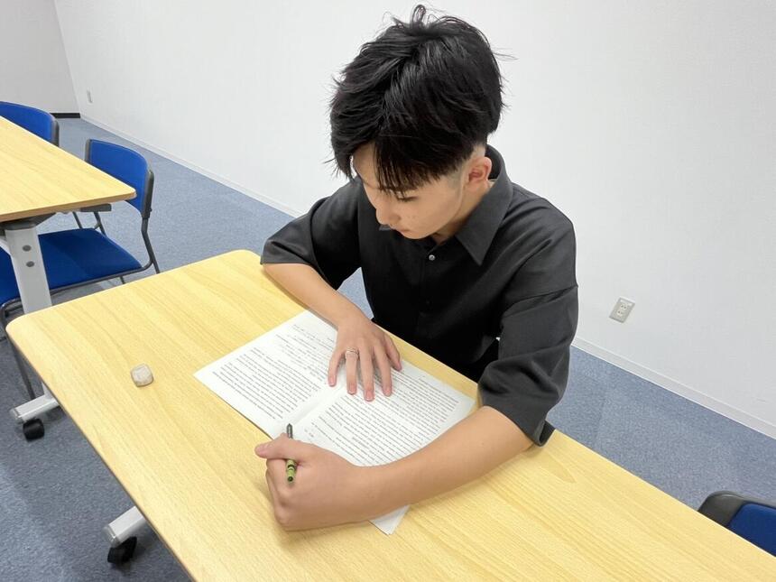 模試の様子