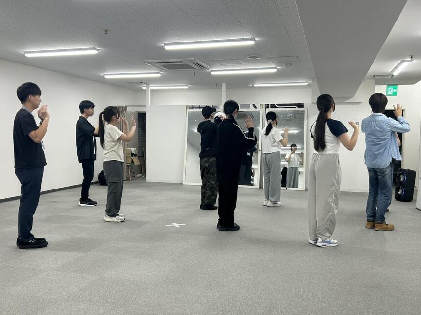 ダンス練習風景