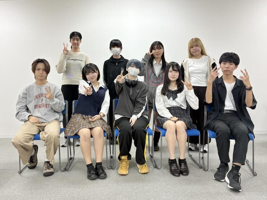 ダンスの集合写真