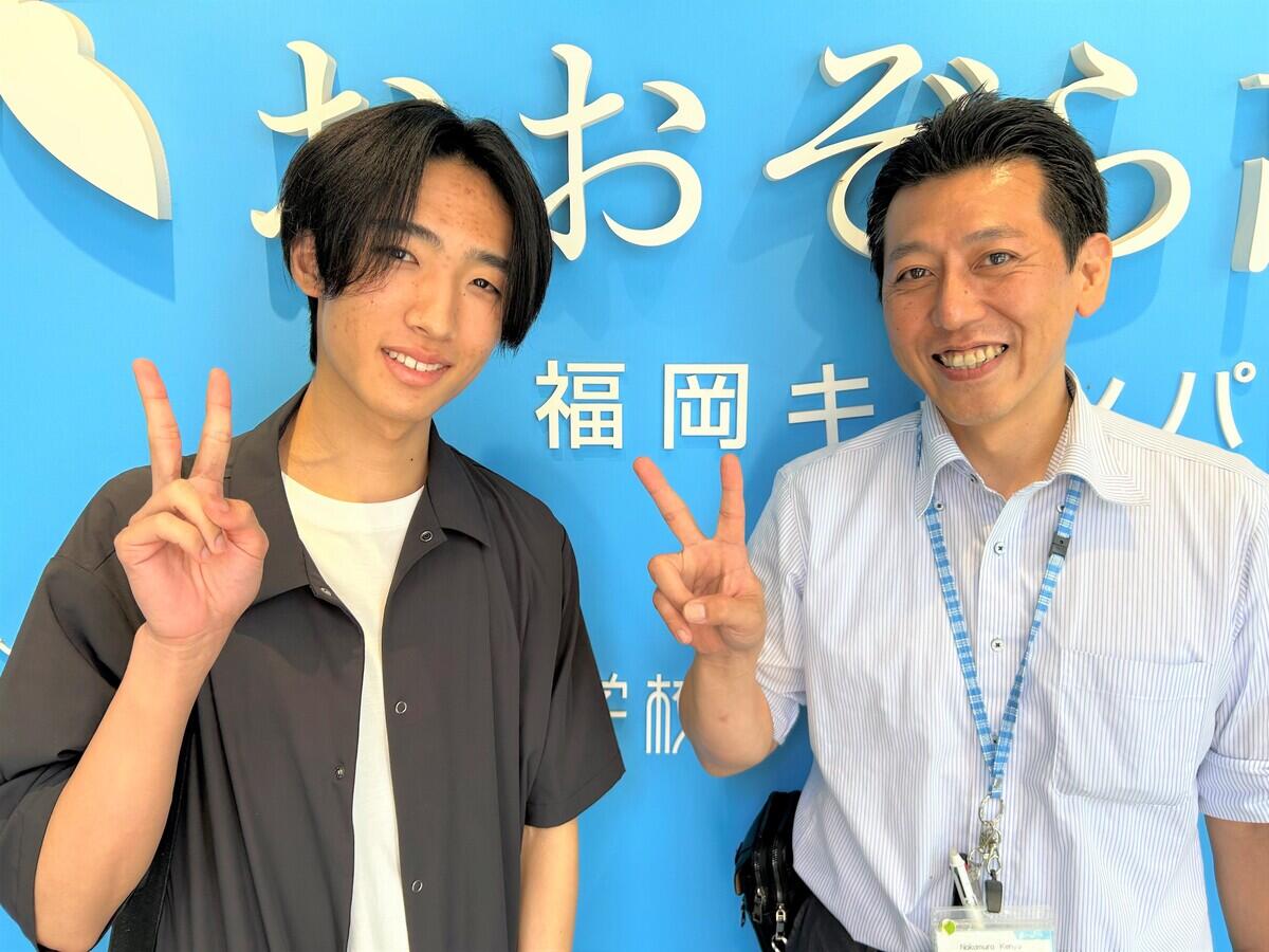 おおぞら高校へ転校してくれたKさん