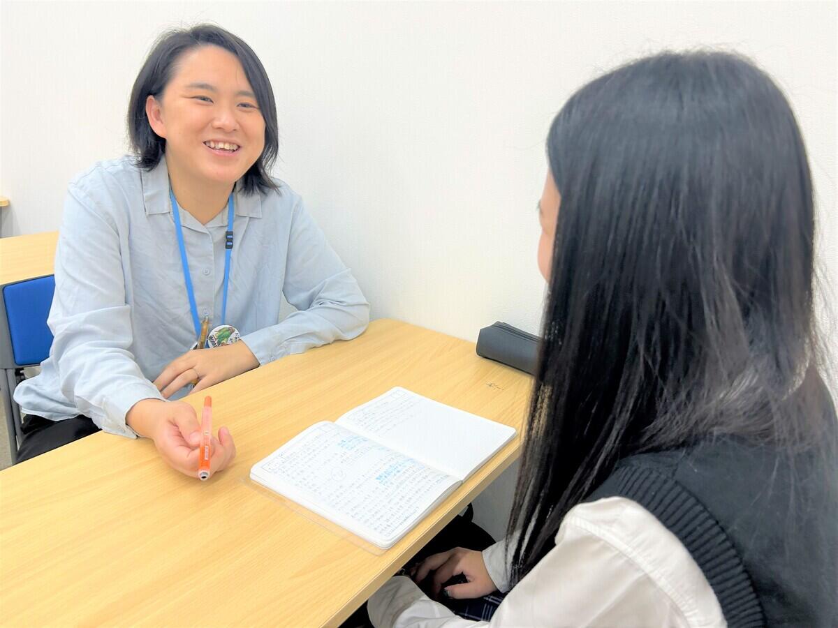 Aさんとマイコーチのインタビューの様子