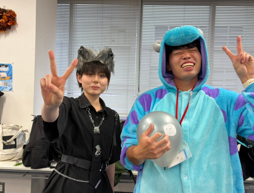 ハロウィンの様子