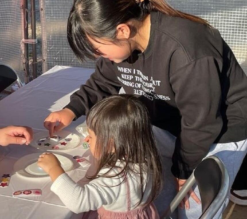 ボランティアの様子