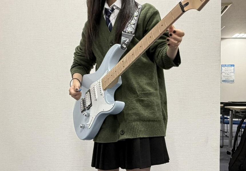 インタビューに答えてくれた生徒の写真