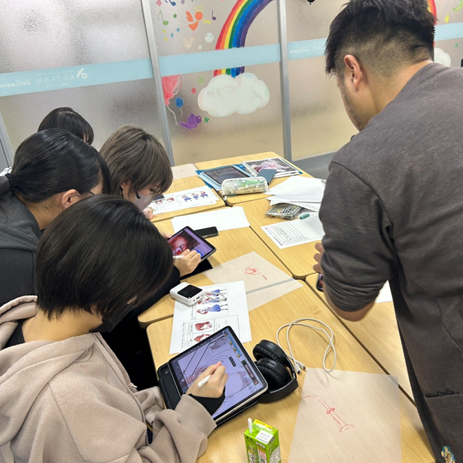 マンガイラストコースのマンガキャラバン