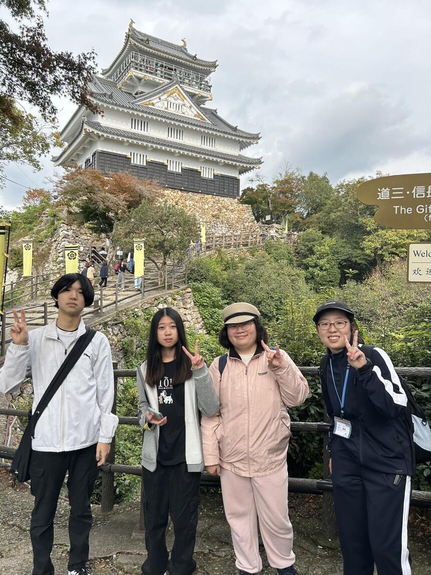 金華山をみんなで登頂しました