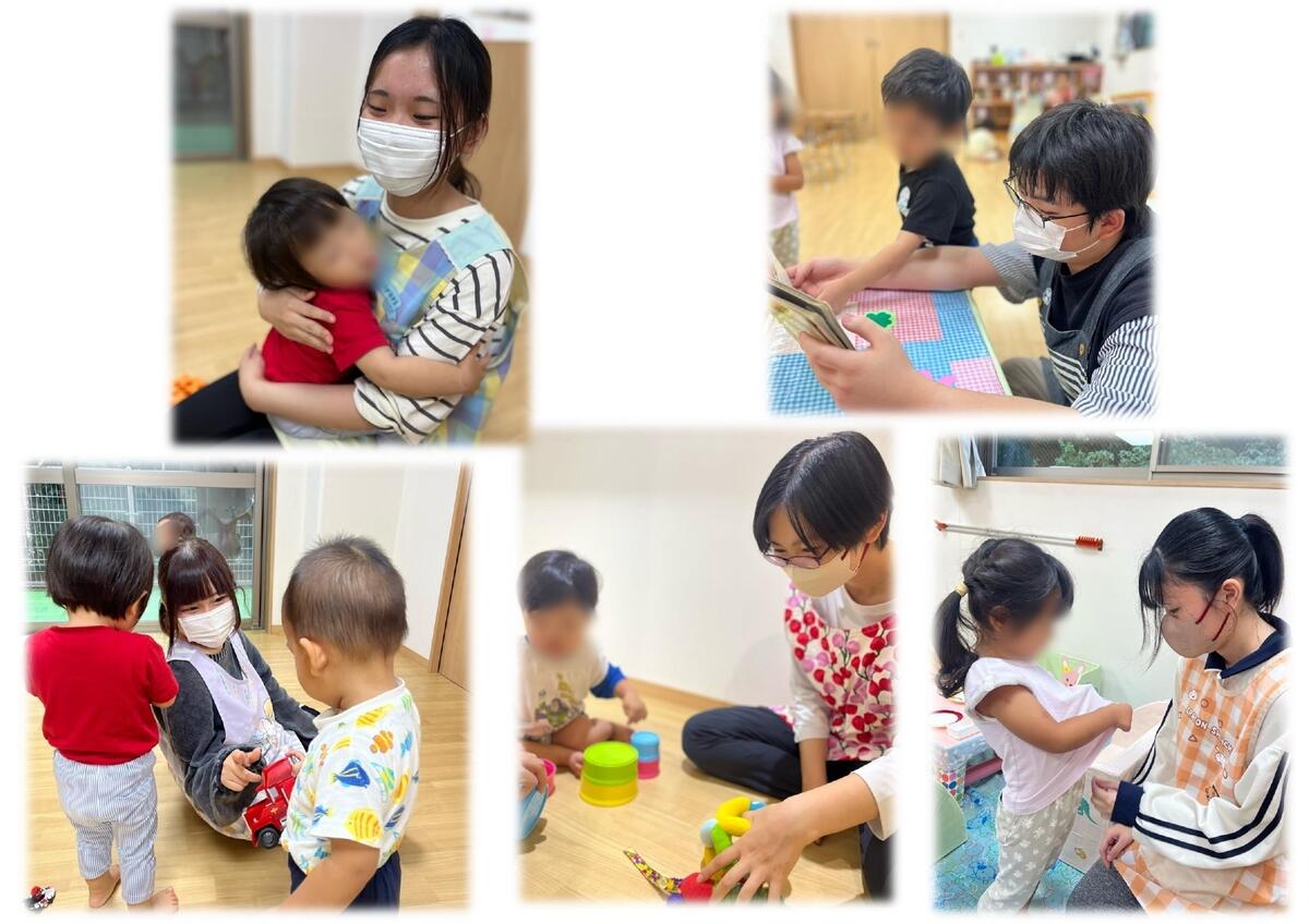 保育実習の様子