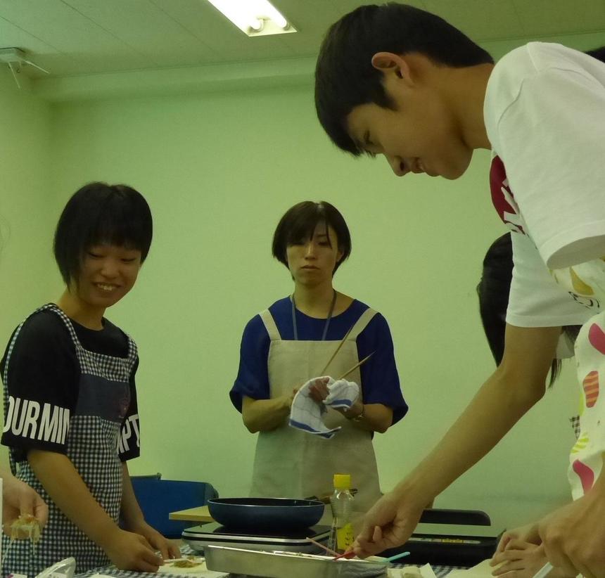 クッキングの様子