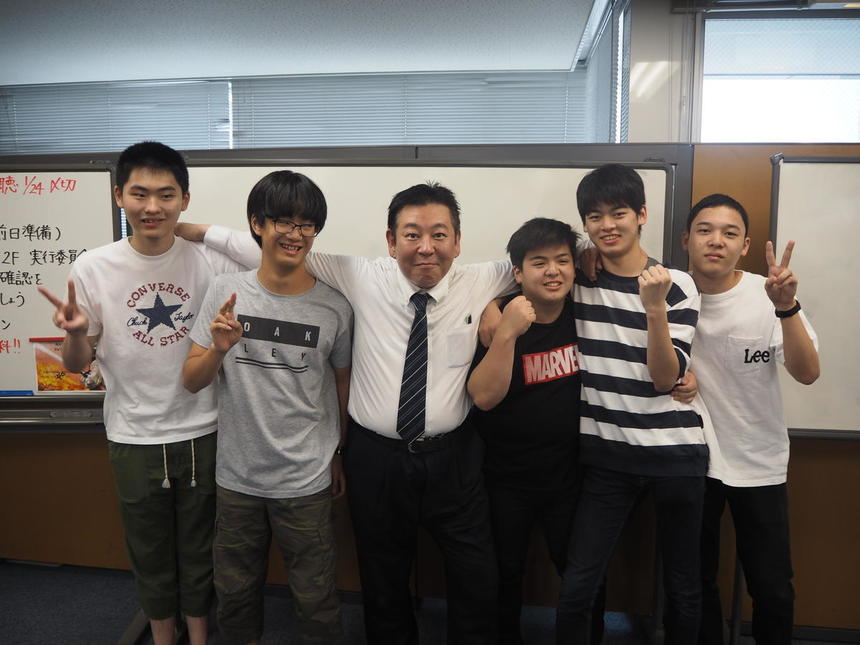 広島キャンパスの生徒たち