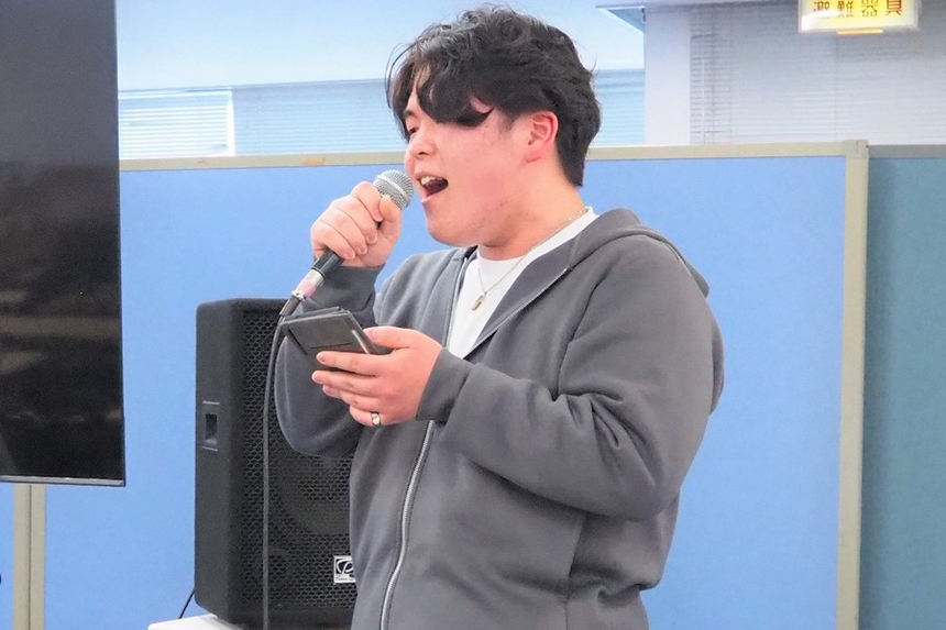 ボイトレに参加している生徒