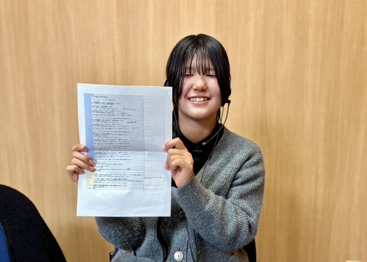 司会として大会を盛り上げてくれた生徒