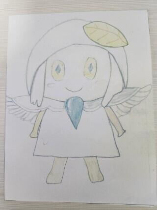 屋久島のイメージキャラクターの設計図