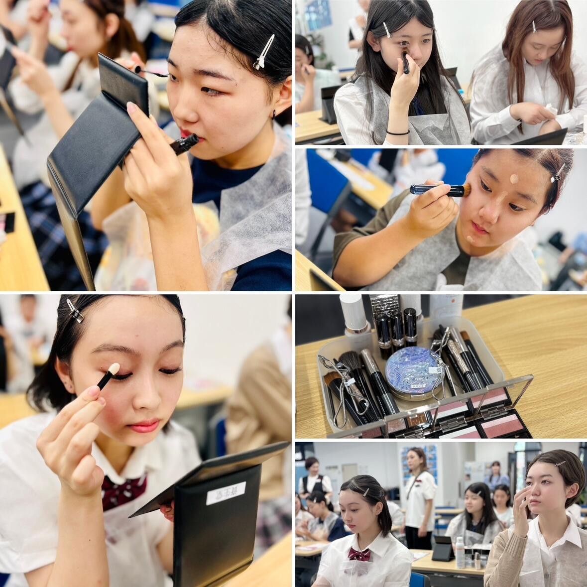 身だしなみ講座の様子