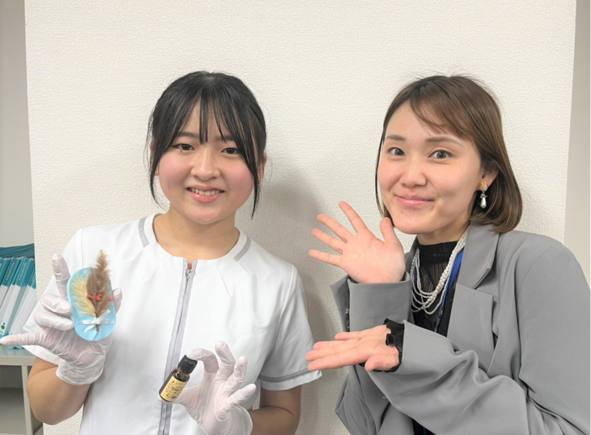 卒業生とコーチ