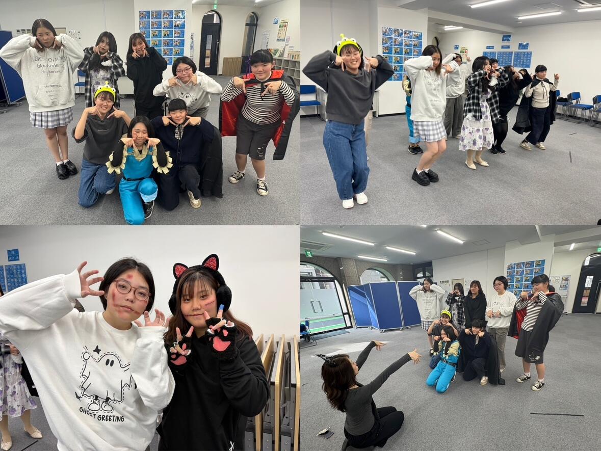 和気あいあいと楽しんで参加している生徒