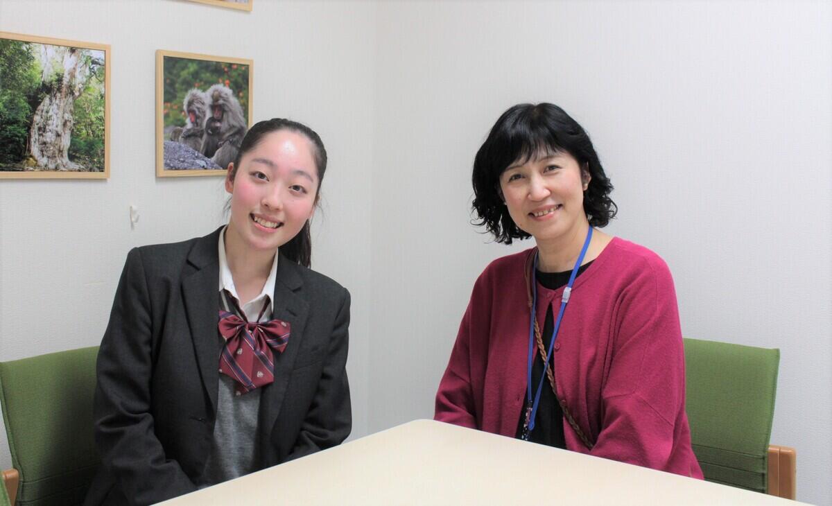 卒業生とコーチ