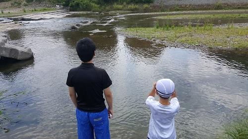 夏休み　川　田舎　思い出