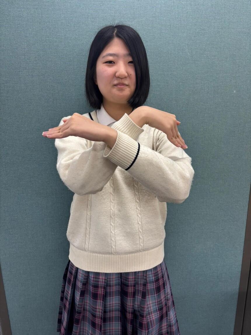 ダンスをする生徒