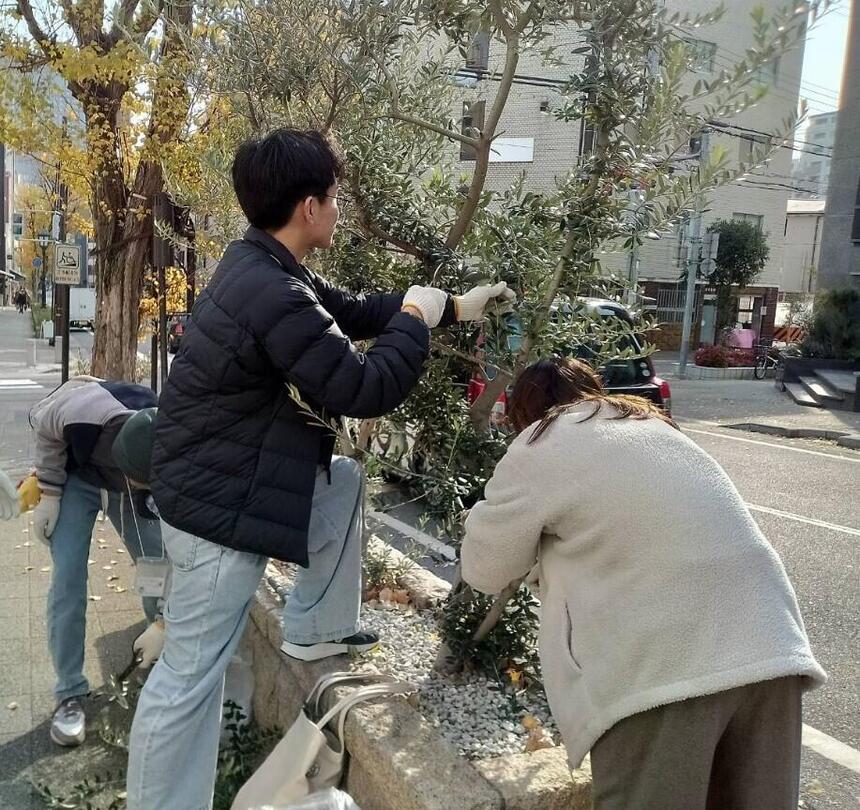 ボランティア活動風景