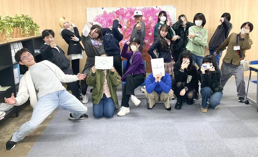 マンガイラストコ―ス集合写真