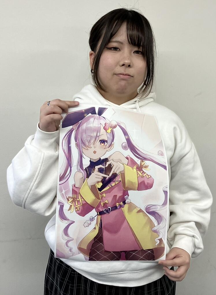 イラスト雑誌に掲載された3年生