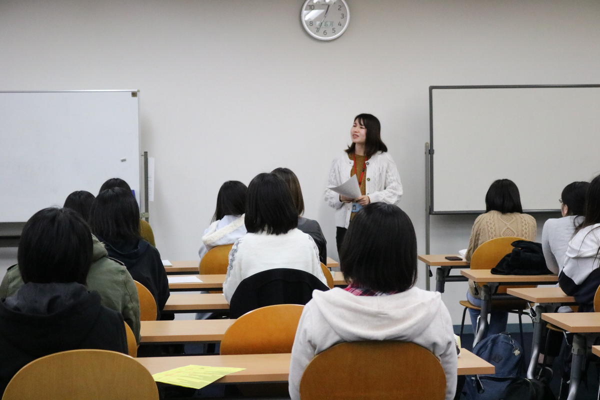 小倉キャンパスの終業式の様子