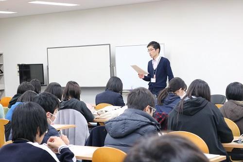 小倉キャンパス始業式の様子