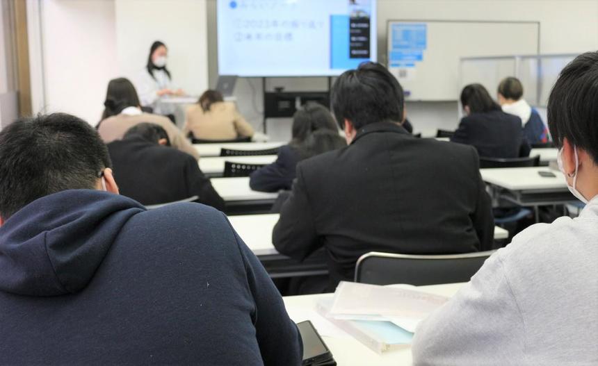 1年次基礎コースの授業の様子