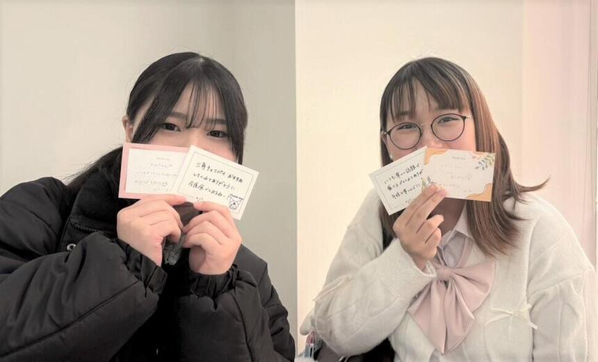 日頃の感謝をカードに込めて。小さなカードからコミュニケーションが広がります。