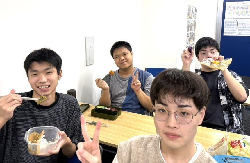 ランチタイムの様子