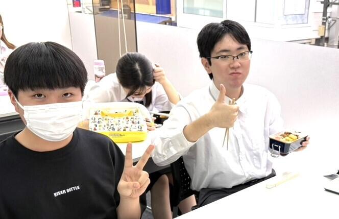 郡山キャンパスの1年次生