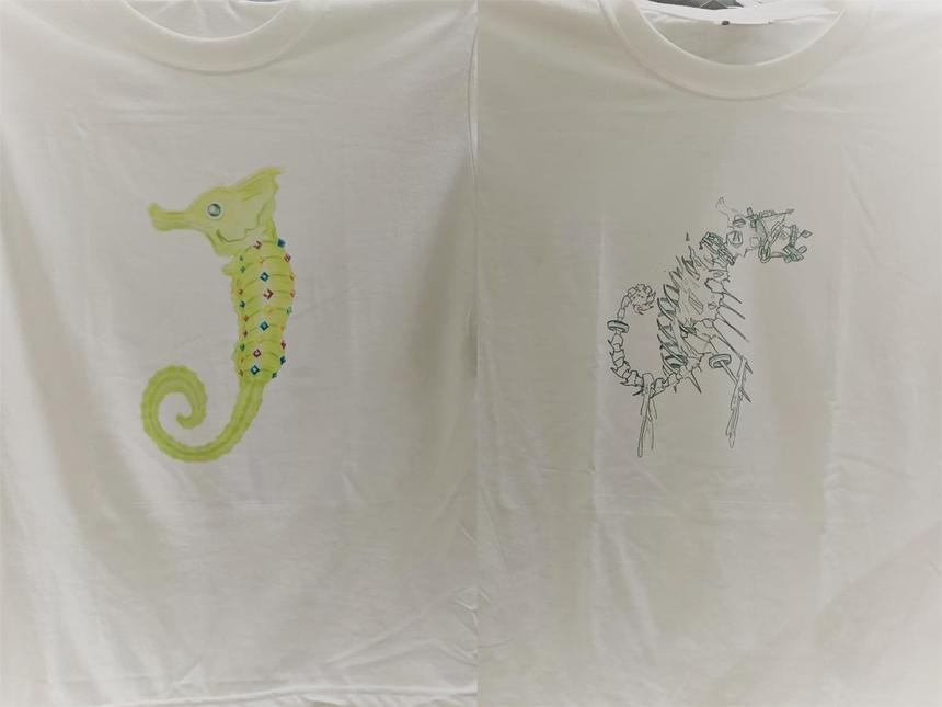 熊本キャンパスの生徒とコーチがデザインしたTシャツ