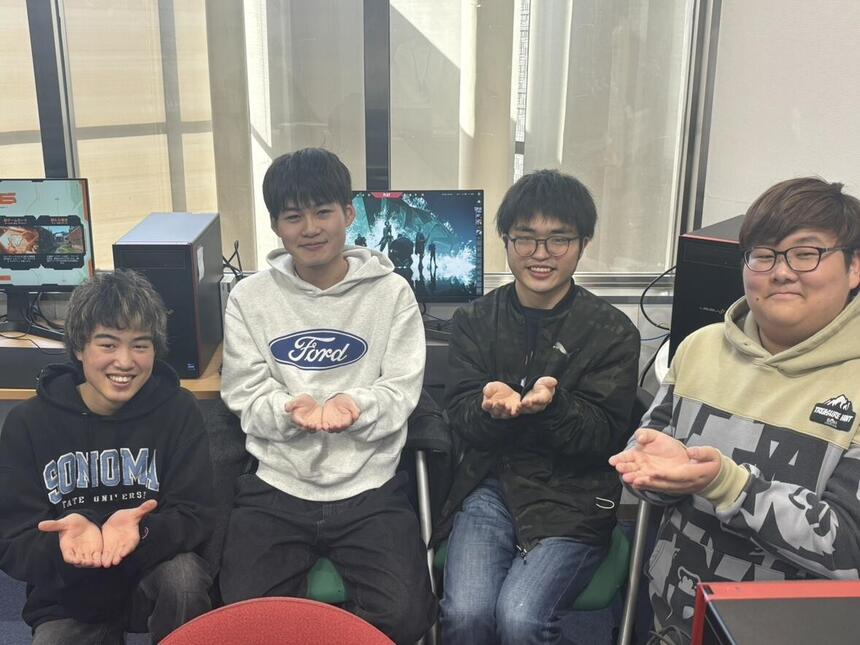 eスポーツ　生徒写真