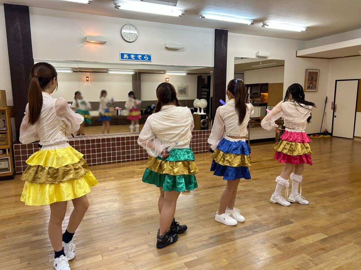 ダンスのレッスンの様子