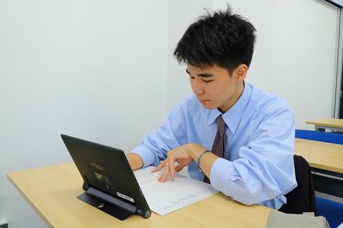 進学コースは学習しやすい環境で自分のやりたい勉強ができます。