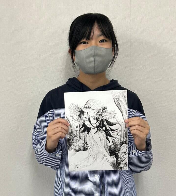 マンガイラストコースの生徒