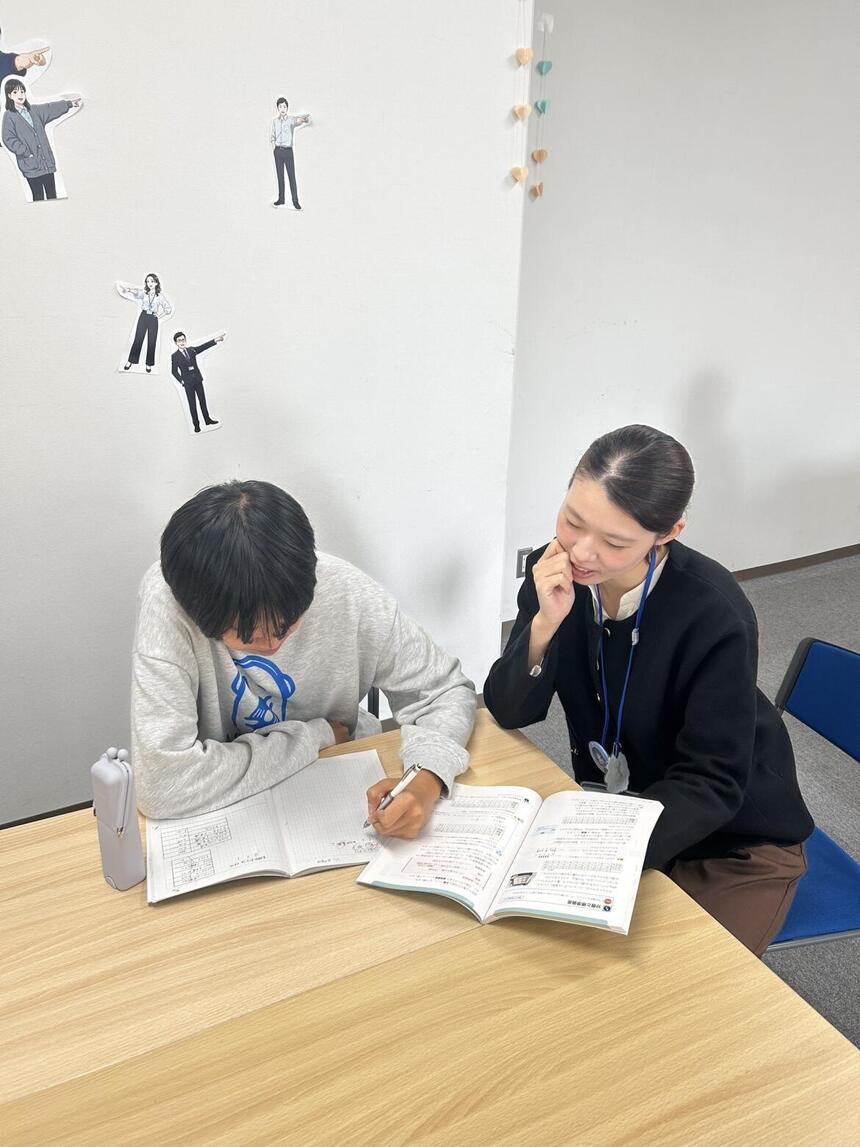 【学習サポート】コーチと一緒に向き合い不安を安心に