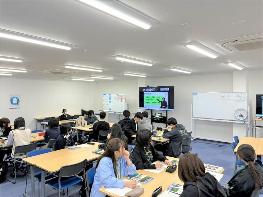 新年度の授業の様子