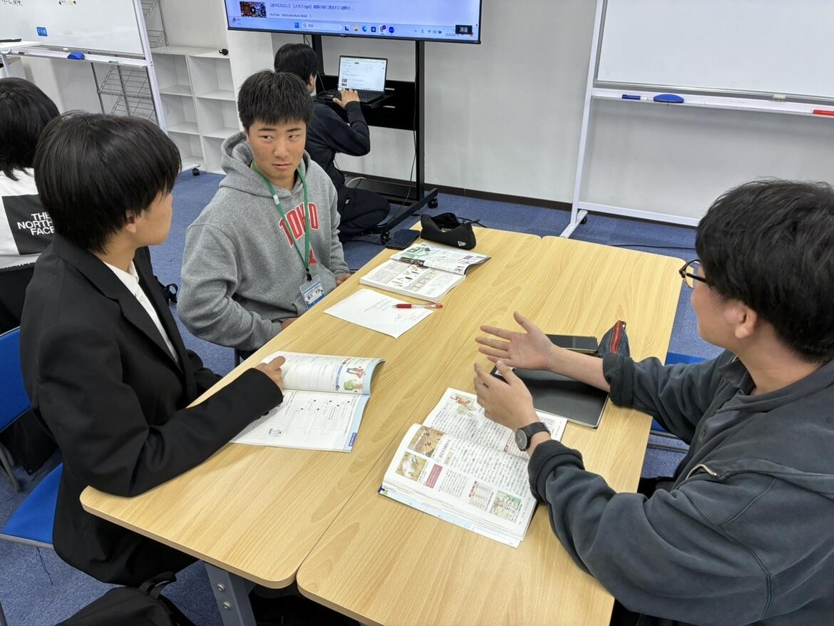 キャンパスには賑やかな日常が戻ってきています