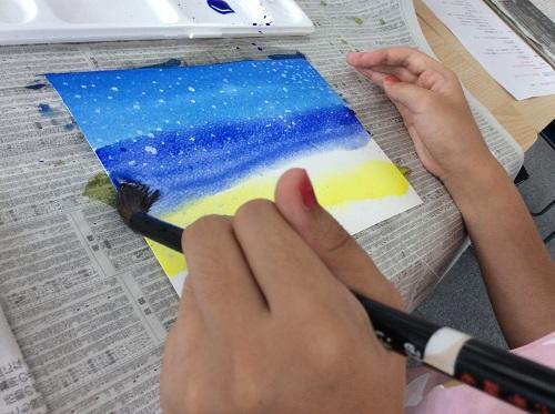 水彩画　描くのが好きな大学生より コヤマ大輔の透明水彩ー風景・描き方による仕上がりの違いを考えるー
