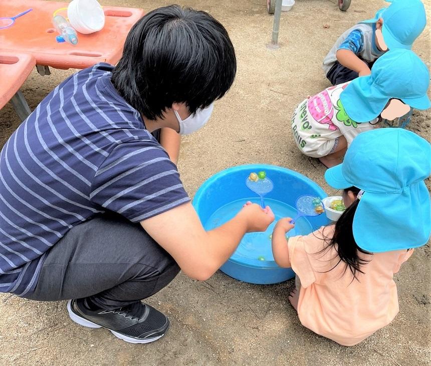 保育園実習の様子