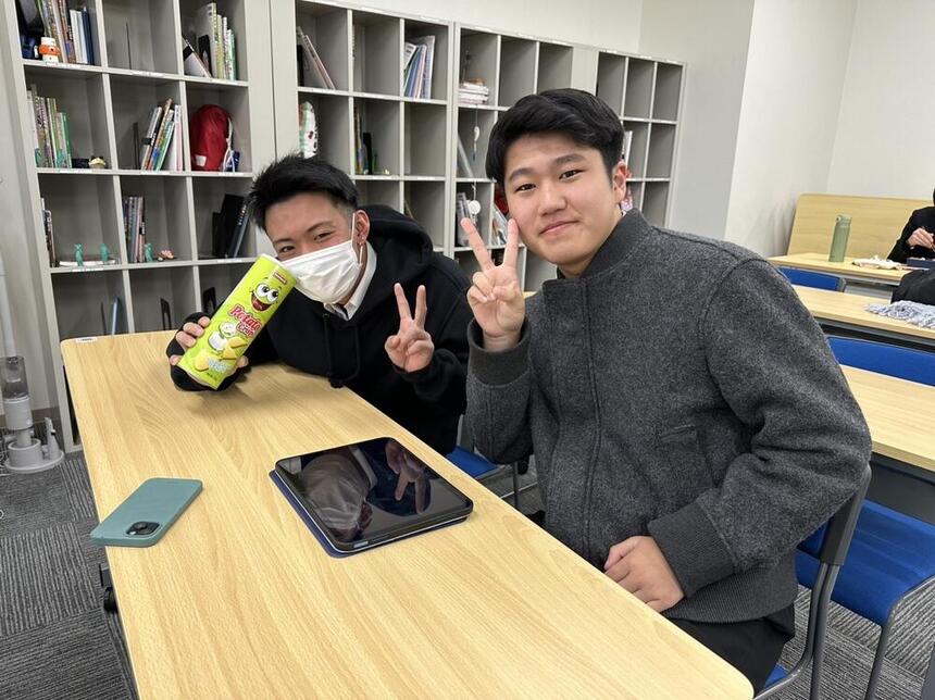 生徒の写真です