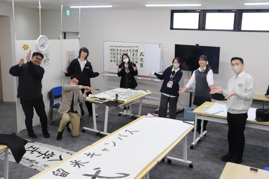 入学式の準備をしています！